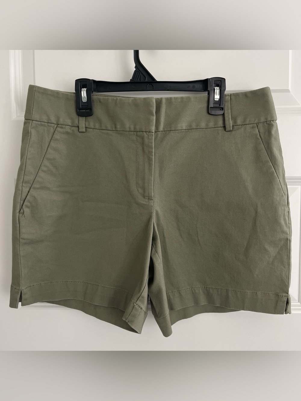 LOFT Olive Green Riviera Shorts
